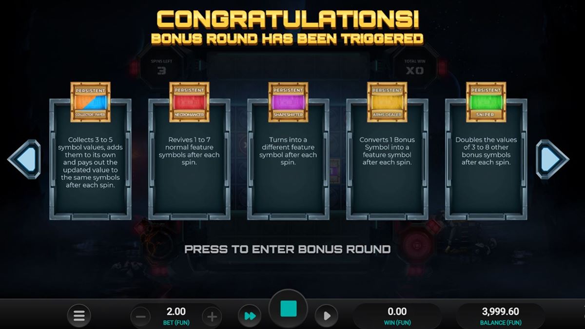 Tính năng bonus Money Train 4