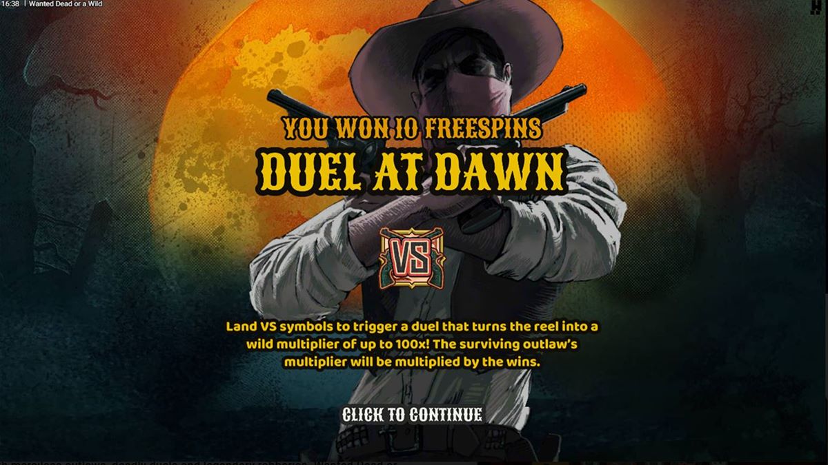 wanted dead or a wild bonus feature