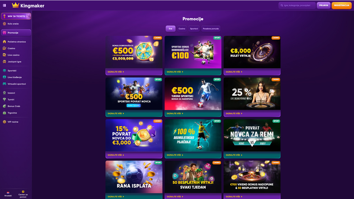 Kingmaker Casino Bonus cho người chơi Việt Nam