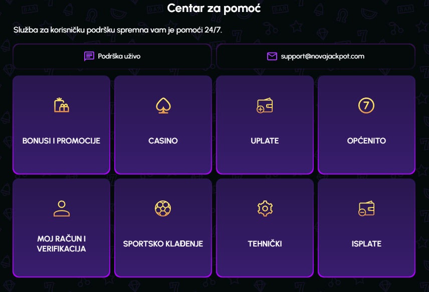 NovaJackpot Casino Trung Tâm Trợ Giúp Việt Nam