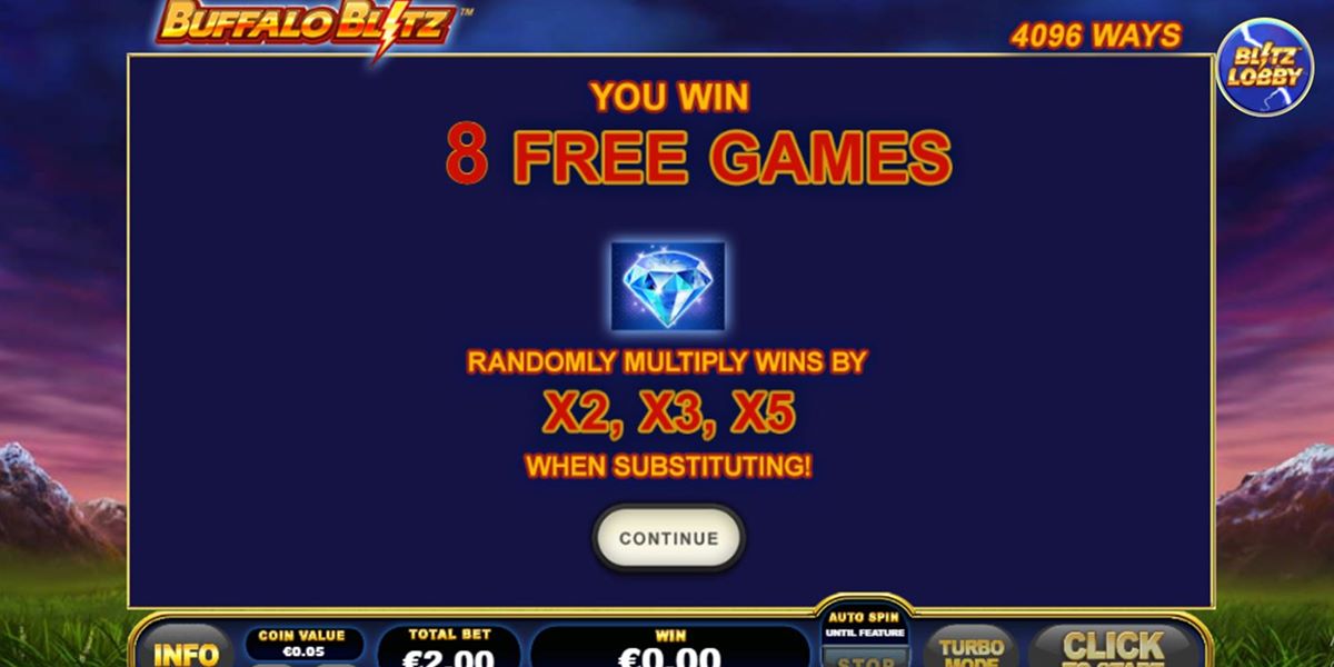 Buffalo Blitz bonus