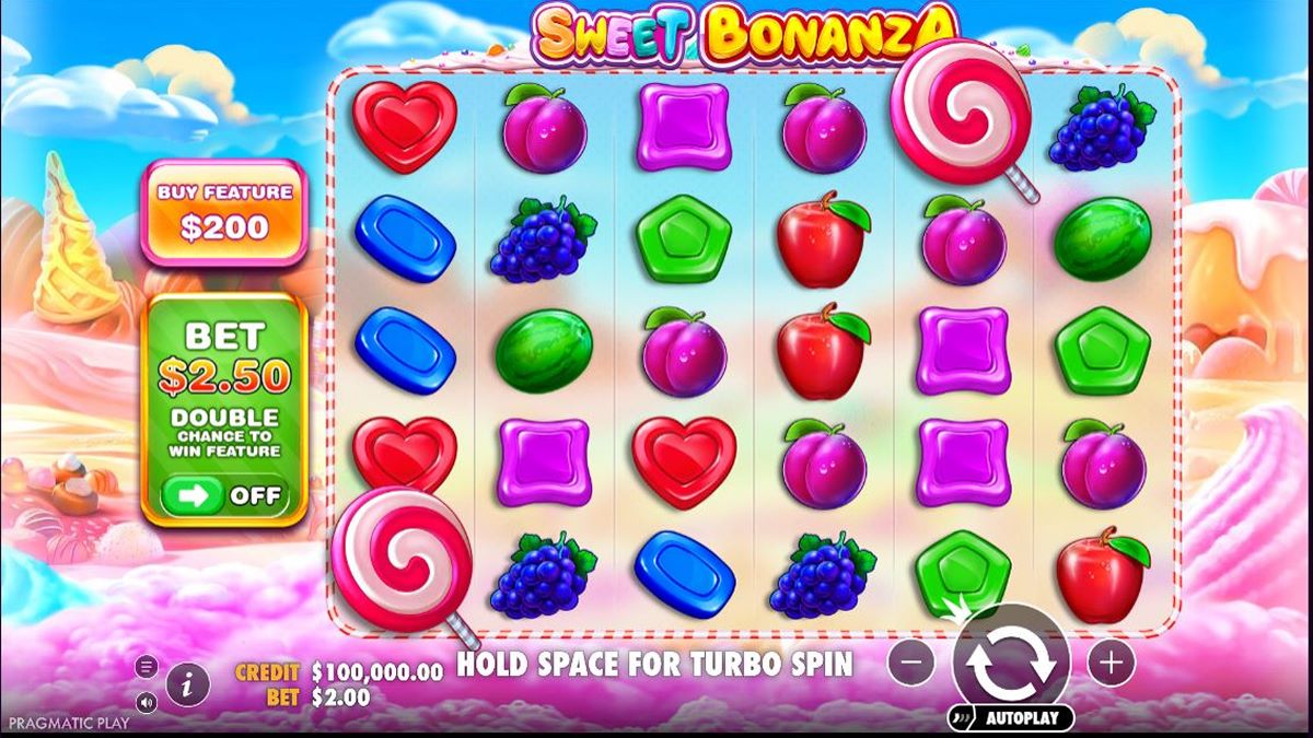Sweet Bonanza màn hình chính