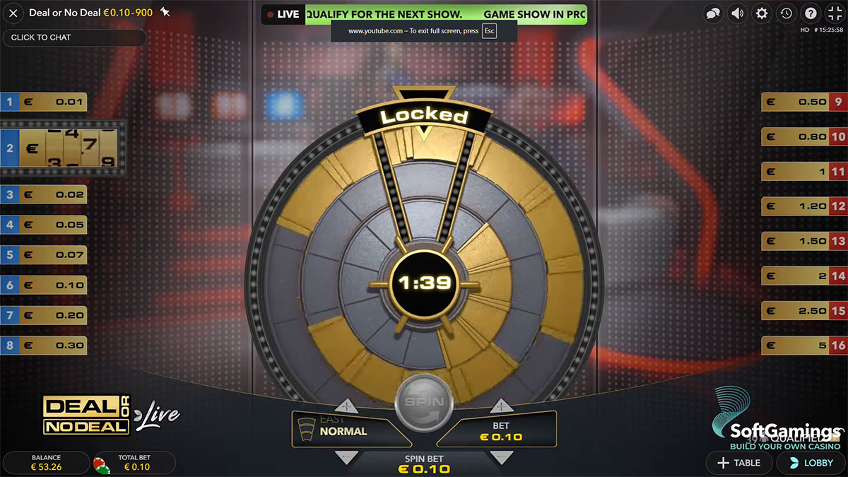 Deal or No Deal két sắt