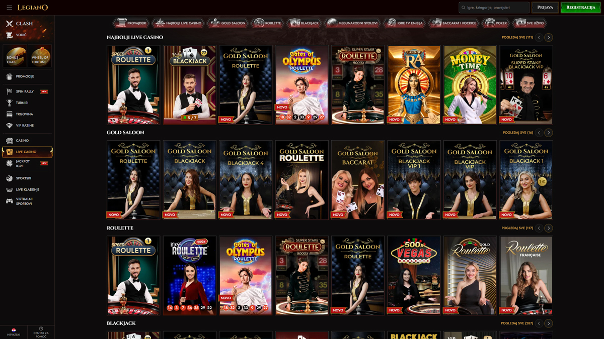 Sòng bạc trực tiếp Legiano Casino