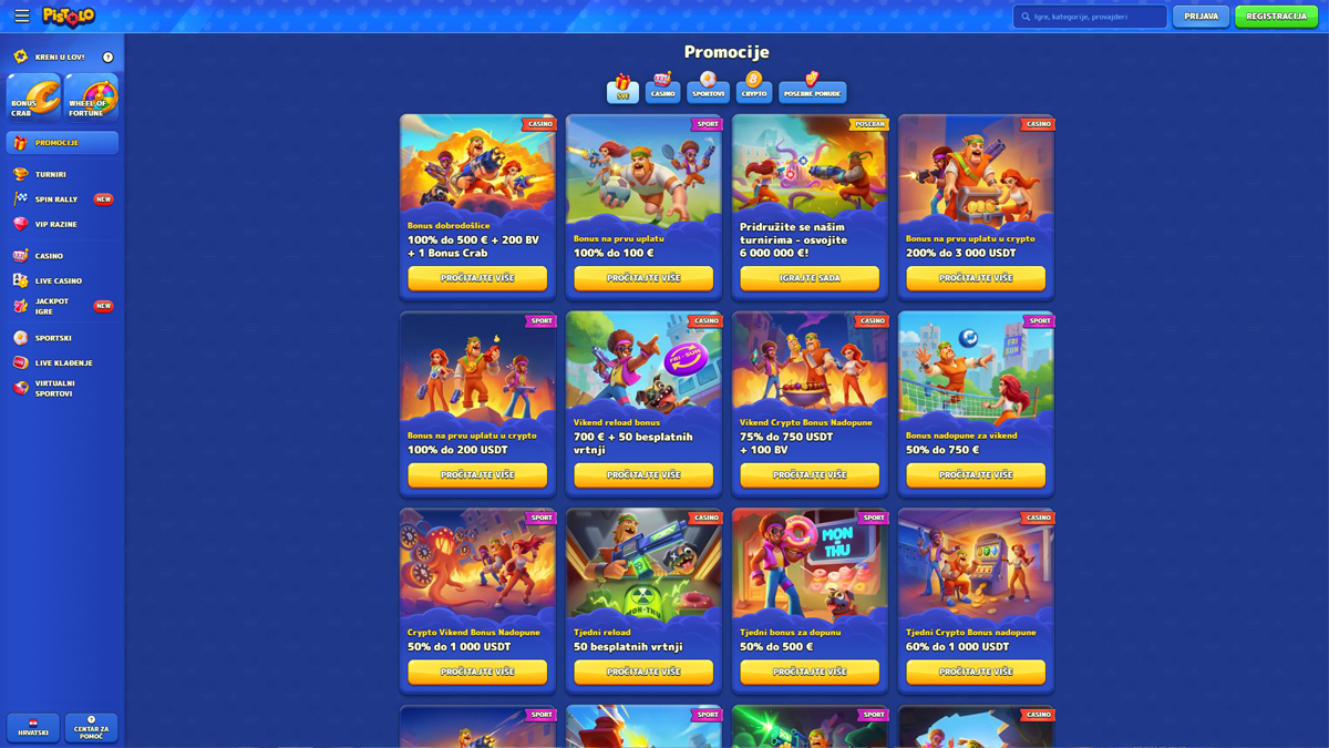 Pistolo Casino Khuyến Mãi Việt Nam