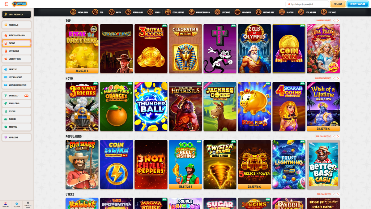 Máy đánh bạc Wyns Casino Việt Nam