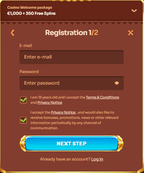 Cleobetra-Casino-Register